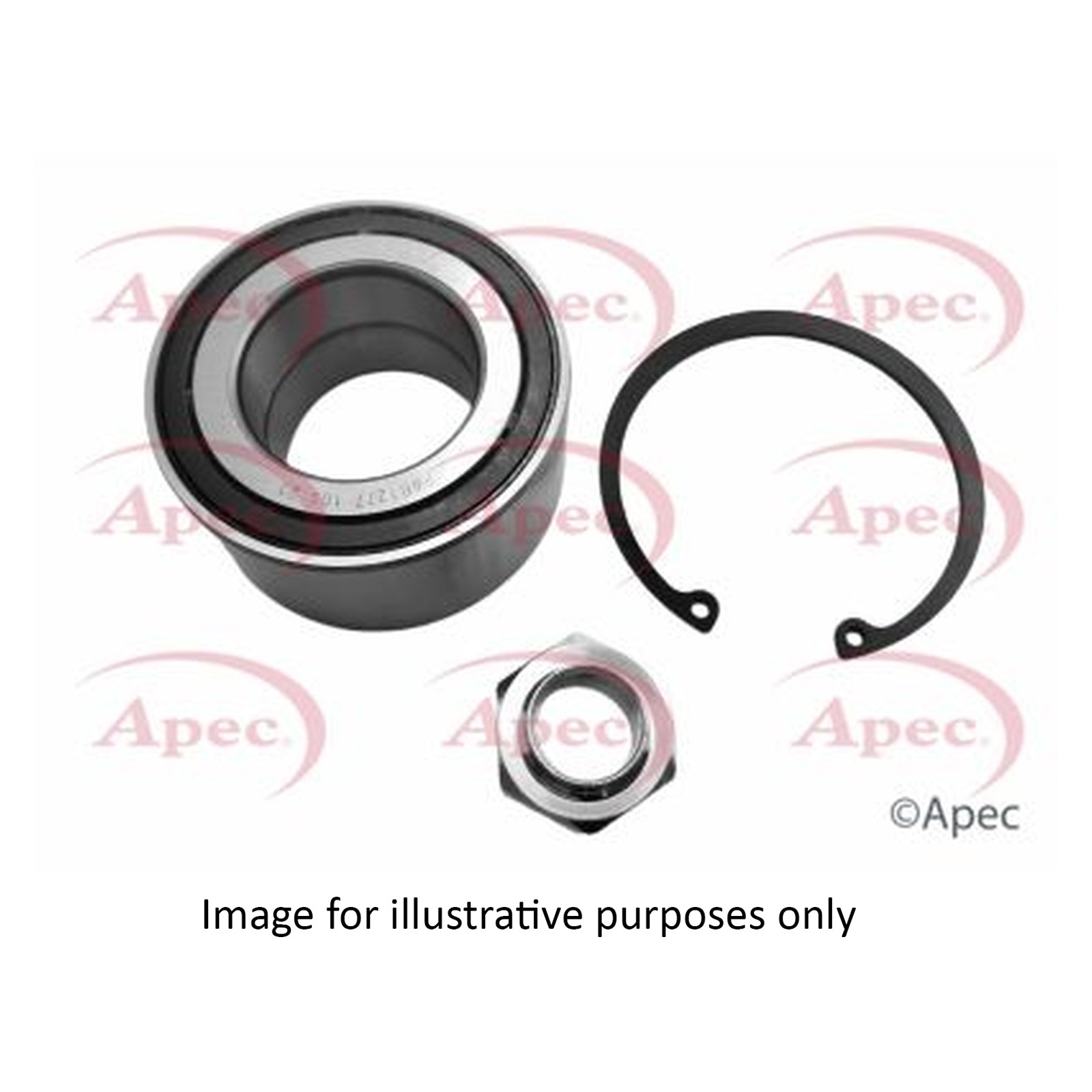 Apec Wheel Bearing Kit AWB1711 - OE High Quality Precision Engineered Part