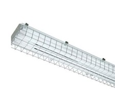 PC4SA254UNIV TCP Power Cage Fluorescent High Bay wire guard two bulb T5 Fixture