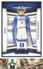 2020 Panini Contenders Draft Picks Mascots #14 Duke Blue Devil  Devils