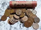 1 Roll Of 1944 P U.S. Lincoln Wheat Pennies R44P-2 Free S&H