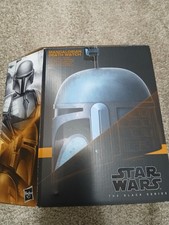 Star Wars Black Series Electronic Death Watch Replica Mandalorian Helmet openbox