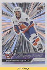 2023-24 Upper Deck Series 1 Young Guns Outburst Silver Arnaud Durandeau READ c5r