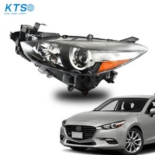For 2017-2018 Mazda 3 Halogen Projector Headlight Replacement Driver MA2518175