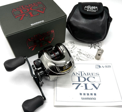 SHIMANO ANTARES DC 7LIVREカスタムハンドル搭載 Shimano ANTARES DC7-LV Right Handed Bait Casting Reel with Box