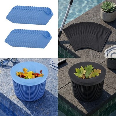 Pool Skimmer Socken 30er Pack für Wohn- und Gewerbepoolreinigung