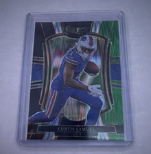 Panini 2025 Select Football Prizm Premier Level Curtis Samuel #184 Bills