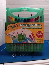 Crayola Coloring Art Case with Mini Washable Markers 65pc Set