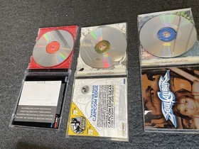 SEGA Dreamcast Console Lot 2 Controllers AV Power Cable 4 Games Tech Romancer