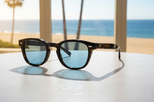 EYEVAN Sunglasses WEBB SQ-E DT BLU 47-22-145