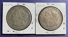 Lot of 2 1921 S $1 Morgan Silver Dollar  Circulated.