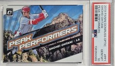 Shohei Ohtani 2019 Donruss Optic Peak Performers PP1 PSA 10 GEM MINT Angels