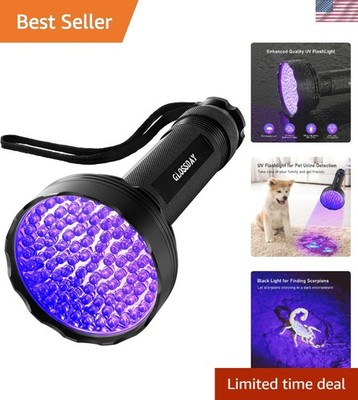 395nm Waterproof LED UV Flashlight - Your Ultimate Pet Urine & Scorpion Detector