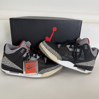 Jordan 3 black Cement 2018 Size 10.5 (GREAT CONDITION) 