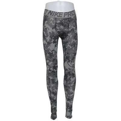 Nike Pro, Sportleggings, Größe: M, model: pro hypercool, Grau/Schwarz #C0Z