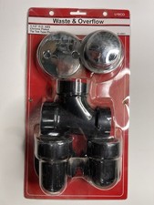 Paquete de drenaje de bañera de residuos y desbordamiento de 1 1/2", Lasco 03-4941