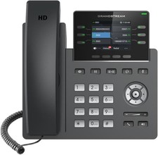 Grandstream GRP-2613 2.8" Display IP Phone with 6 Lines 4 SIP Accounts - Black