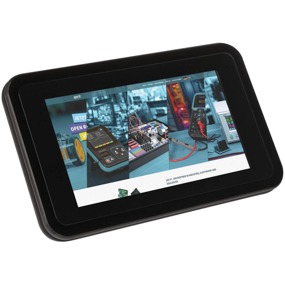 Joy-it LCD display case housing for Raspberry Pi models 5