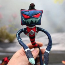 27cm 4pcs Hazbin Hotel Vox Niffty Plush Doll Cosplay Prop Toys Stuffed Doll Gift