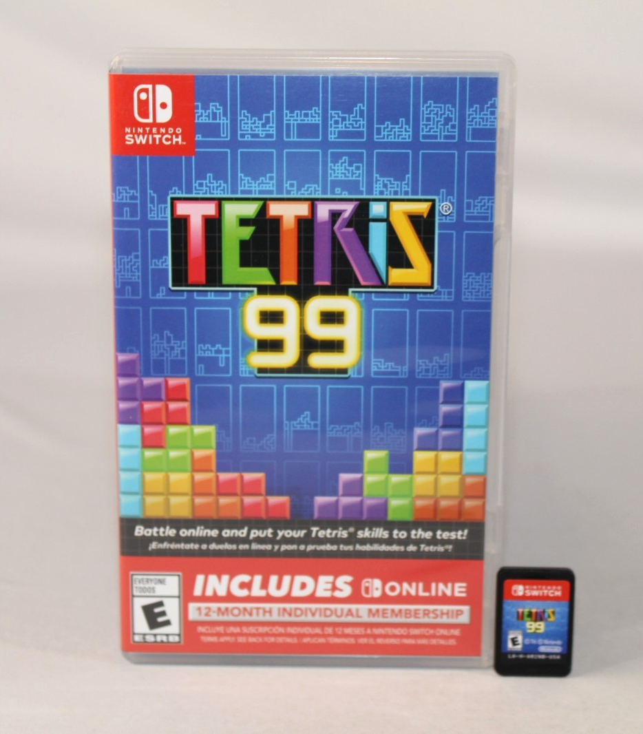 Tetris 99 Nintendo Switch Complete CIB Very Good Condition! NICE
