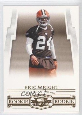 2007 Donruss Threads Rookie Retail 932/999 Eric Wright #204 Rookie RC 0b5
