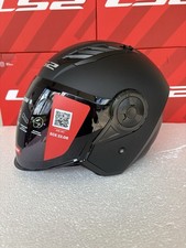 Casco Jet Ls2 OF616 Airflow 2 Nero Opaco Con Visiera Fumé ( TAGLIA S M L XL )