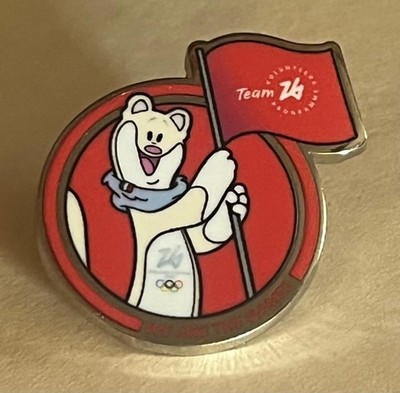 VOLUNTEERS - WE ARE THE TEAM 2026 MILANO-CORTINA OLYMPIC MASCOT PIN