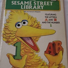 Sesame Street Library by Sesame Street Staff Hardcover, ABCs/Numbers 