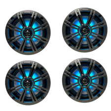 Kicker 45KM654L 6.5 Marine RGB LED Speakers