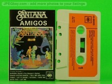 SANTANA AMIGOS 129 7 Track Audio Cassette CBS