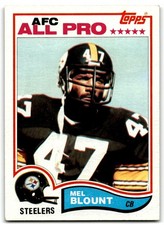 1982 Topps Mel Blount Pittsburgh Steelers #203