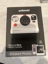 Polaroid Now 2nd Generation I-Type Instant Film Camera - Black White - SEALED