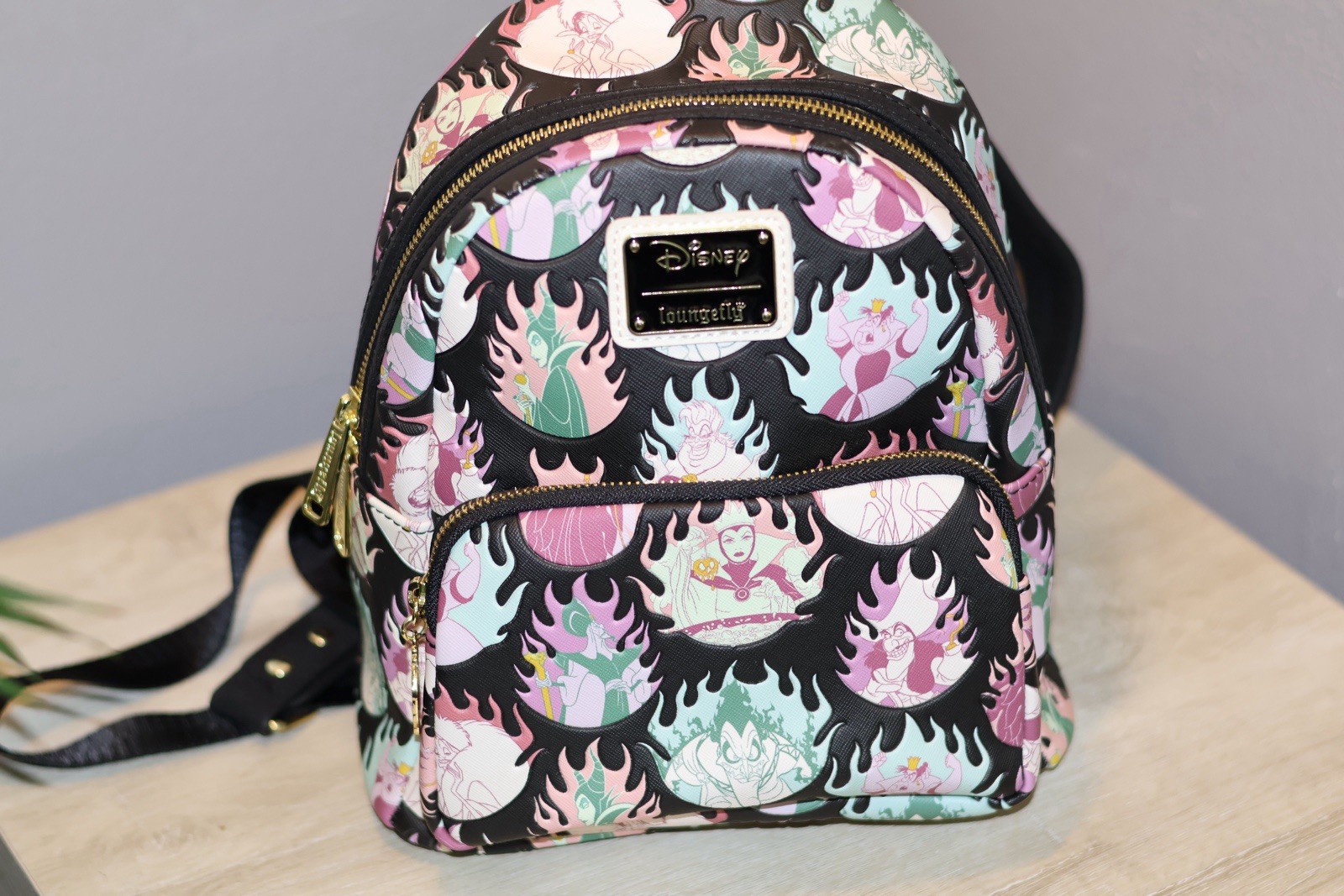 loungefly disney villains mini backpack