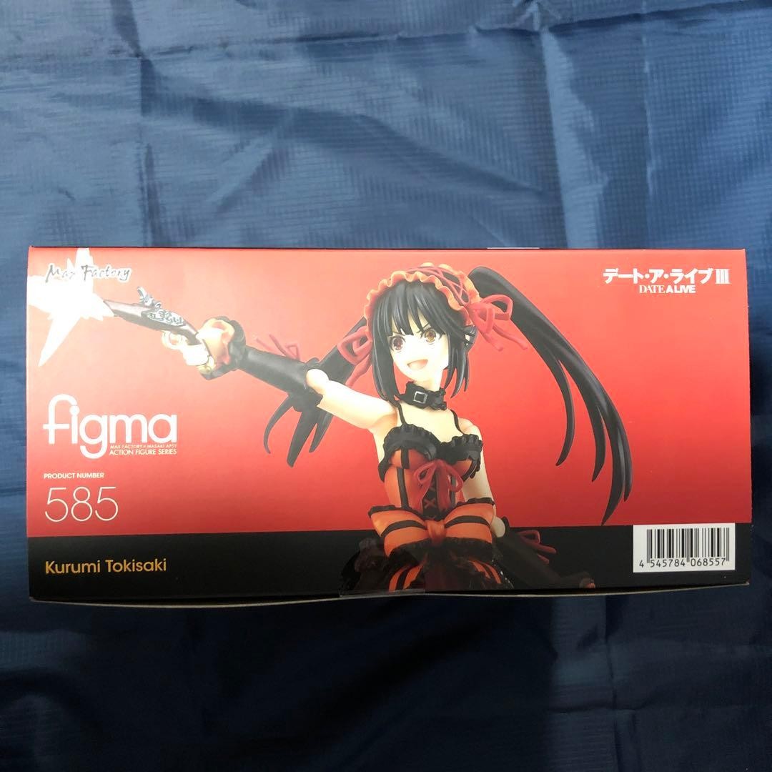 UNUSED in BOX] figma 585 Date A Live Tokisaki Kurumi Figure #1231
