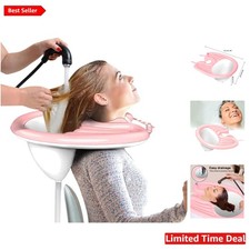 Flexible Inflatable Hair Washing Basin with Drain Tube for Effortless Use