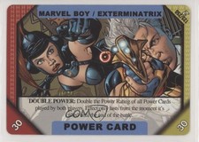 2002 Marvel ReCharge CCG Series 2 Power Card Marvel Boy Exterminatrix #125 0v9