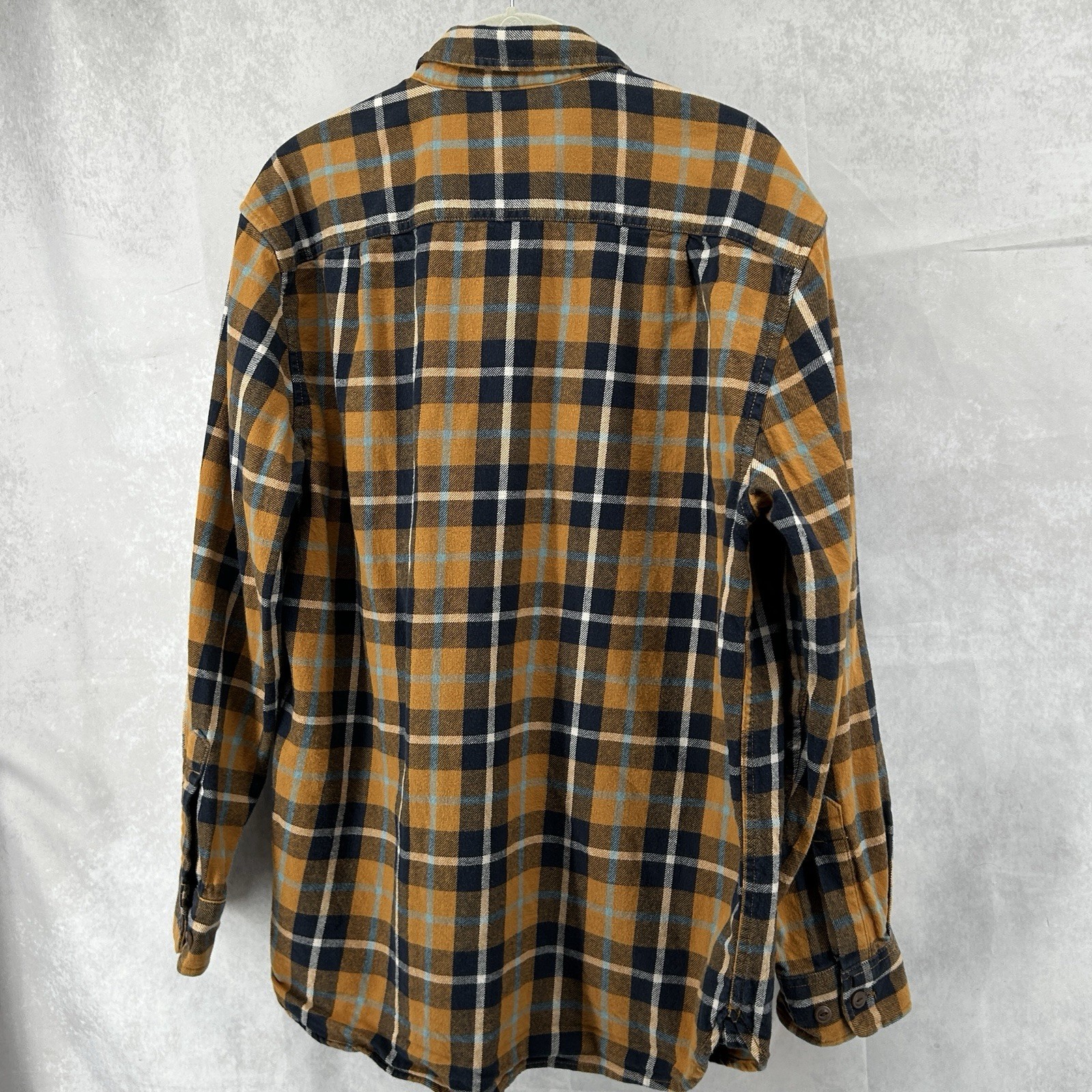 Pendleton Burnside Flannel Shirt Sz M Yellow Blac… - image 5