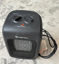 Comfort Zone CZ446WM Personal Ceramic Energy Save Heater 1500W Adjustable Works