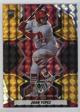 2022 Panini Mosaic Rookies Choice Black Gold Prizm /8 Juan Yepez #261 18yk