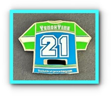 Geocoin 2007 Team Geocache Hockey Jersey YemonYime 21 Unactivated
