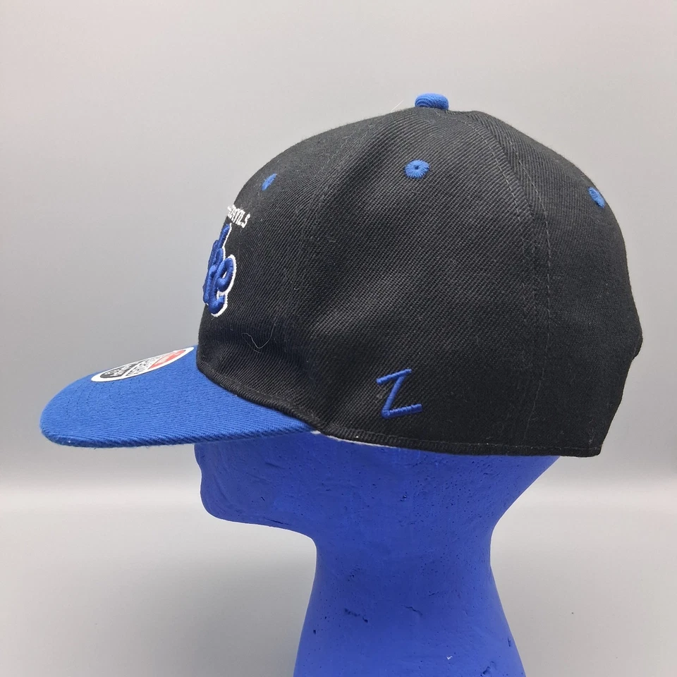 Duke Blue Devils Zephyr Script Snapback Basketball Hat Cap - Image 3 of 4