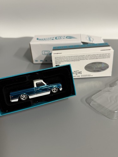 Hot Wheels RLC C/10 Pickup Truck Aqua Blue Adjustable Suspension