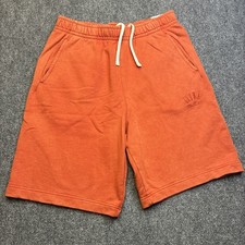 Nike Athletic Dept pantaloncino pile arancione bruciato uomo vestibilità standard lunghezza ginocchio taglia L