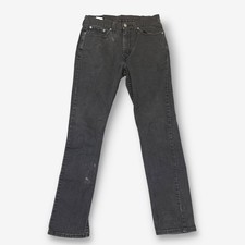 Vintage Levi's 514 Classic Jeans gerades Bein schwarz W32 L32