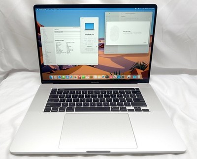 2019 A2141 Apple MacBook Pro 16'' 2.6 i7 32GB 512GB Silver 1Yr Warranty Excellent