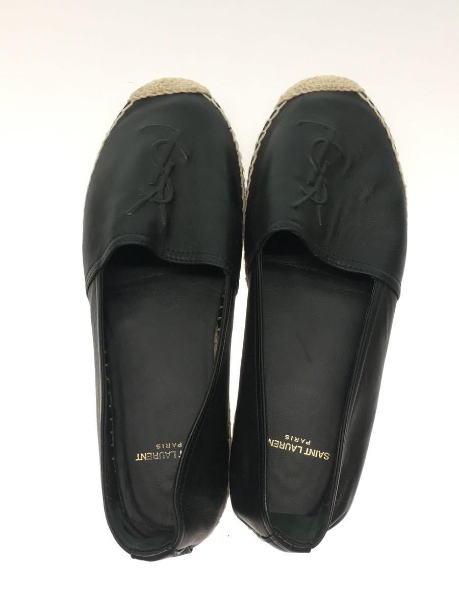 YVES SAINT LAURENT ESPADRILLAS 37 PELLE usate