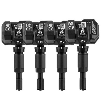 4X LAUNCH TSENSOR-05N TPMS Sensor 315MHz/433MHz Programmierbarer Kabelloser