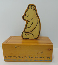 Winnie The Pooh Useful Box To Put Things In Wooden Box Disney