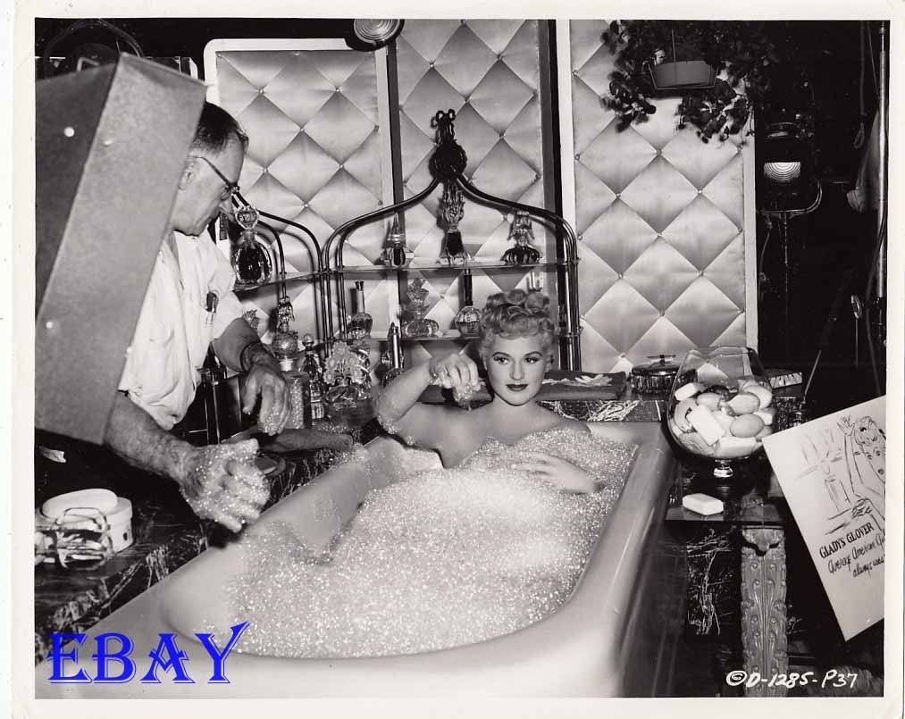 Judy Holliday in bathtub VINTAGE Photo It Should Happen To You | eBay