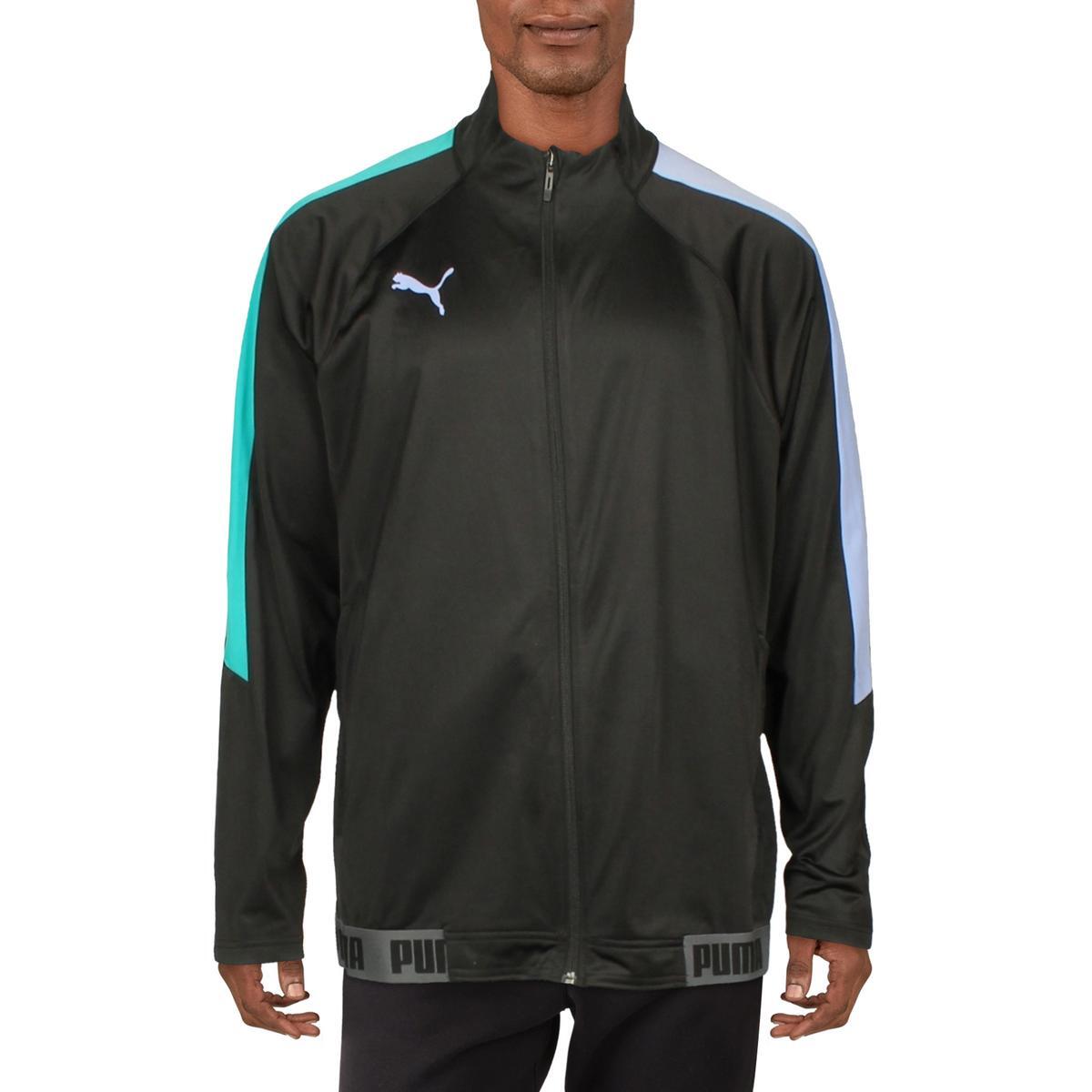 Мужская черная приталенная спортивная куртка для занятий фитнесом Puma Athletic XXL BHFO 3811 4090₽