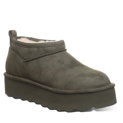 Bearpaw Retro Super Shorty Vegan Women's Winter Boots - 3132w Algae - 11 Medium